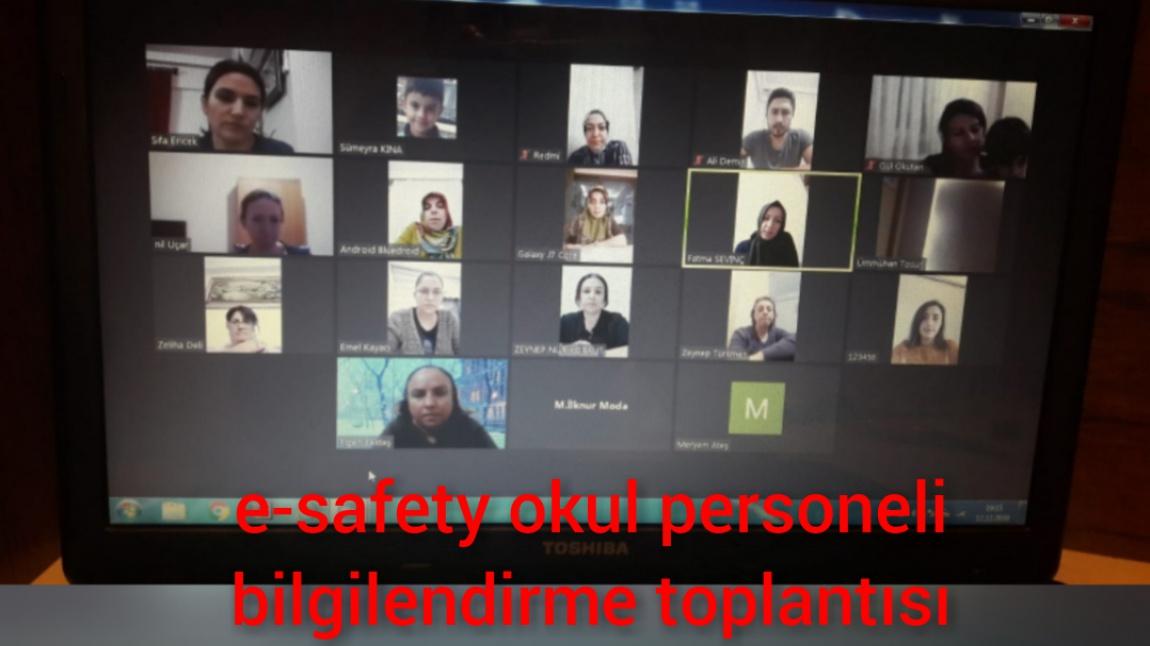 e-Safety Label Okul Personeli Bilgilendirme Toplantısı